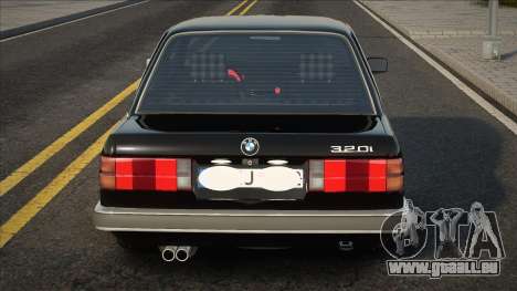 BMW 320i Noir Stock pour GTA San Andreas