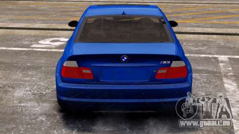 BMW M3 E46 de série pour GTA 4