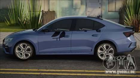 Skoda Octavia RS 2020 Blue pour GTA San Andreas