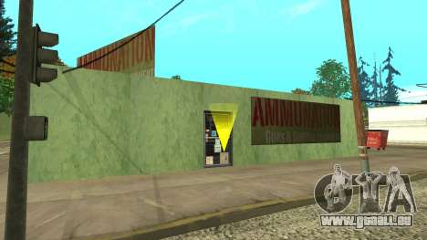 Magasin d’armes dans le style de gta 5 pour GTA San Andreas