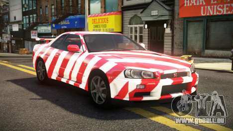 Nissan Skyline R34 ST-L S6 für GTA 4