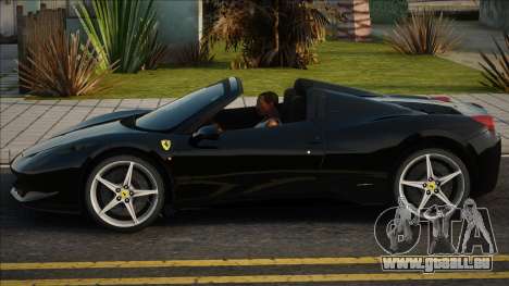 2013 Ferrari 458 Spider pour GTA San Andreas