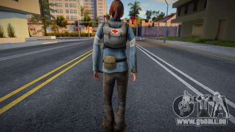 Half-Life 2 Medic Female 02 für GTA San Andreas