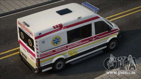 Volkswagen Crafter 2019 Service Médical pour GTA San Andreas