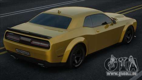 Dodge Challenger SRT Demon Major pour GTA San Andreas