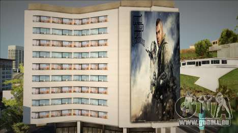 Bâtiment sur le thème de Call of Duty 6 pour GTA San Andreas