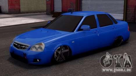 Lada Priora Stock Blue pour GTA 4