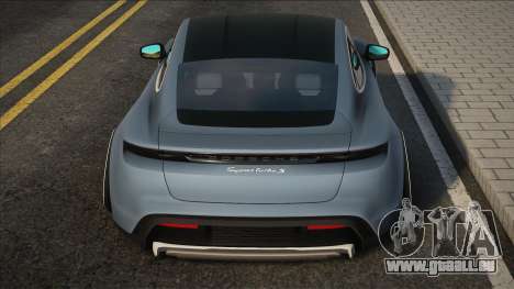Porsche Taycan Turbo S 2021 Grey für GTA San Andreas