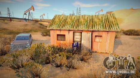 Maison dans le désert pour GTA San Andreas