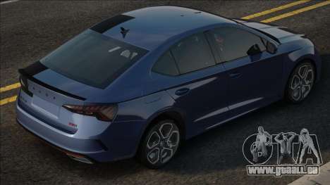 Skoda Octavia RS 2020 Blue pour GTA San Andreas