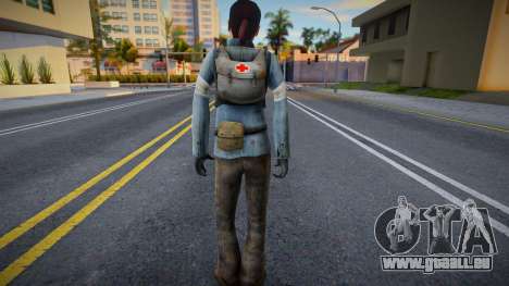 Half-Life 2 Medic Female 04 für GTA San Andreas