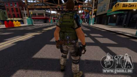 Chris Redfield Resident Evil 6 pour GTA 4