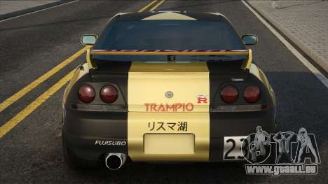Nissan Skyline R33 Sticker für GTA San Andreas