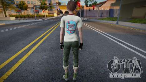 Rebecca T-Shirt Super Nurse pour GTA San Andreas