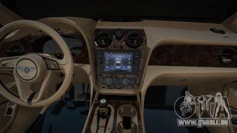 Bentley Bentayga Noir pour GTA San Andreas