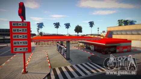 Ravitaillement en carburant Lukoil HD pour GTA San Andreas