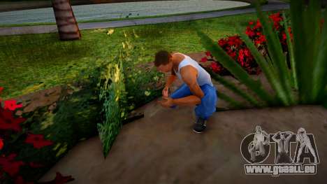 Pflücken Sie Blumen in Glen Park für GTA San Andreas
