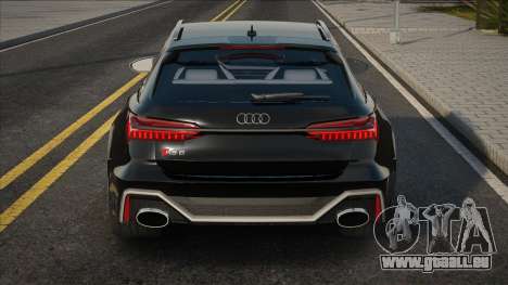 Audi RS6 C8 Black pour GTA San Andreas