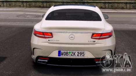 Mercedes-Benz S63 Coupe AMG pour GTA 4