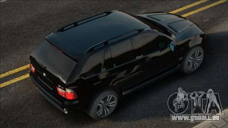 BMW X5 Stock Schwarz für GTA San Andreas