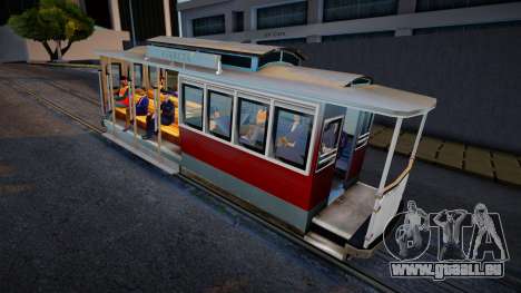 Le tram n’est plus vide pour GTA San Andreas