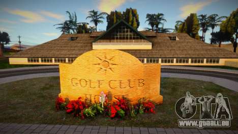 Nouvelles textures pour le club de golf de Las V pour GTA San Andreas