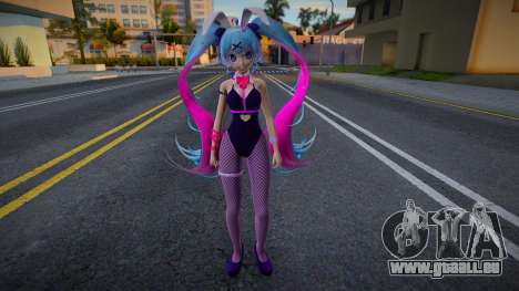 Hatsune Miku Rabbit Hole Long Hair v1 pour GTA San Andreas