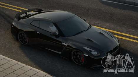 Nissan GT-R R35 Black für GTA San Andreas