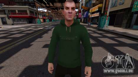 Pullover Hoodie for Packie McReary v1 pour GTA 4