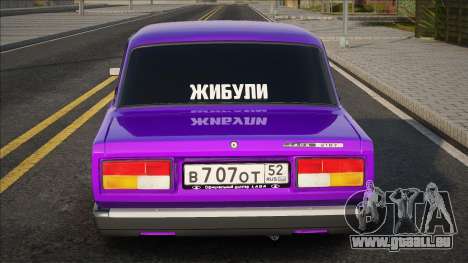 VAZ 2107 Zhibuli pour GTA San Andreas