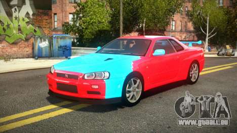 Nissan Skyline R34 ST-L S3 pour GTA 4