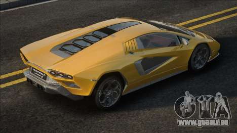Lamborghini Countach LPI 800-4 Yellow pour GTA San Andreas