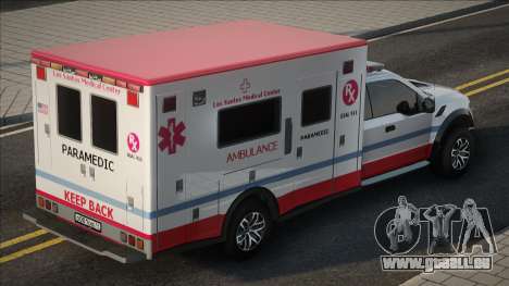 Ford Raptor F-150 Ambulance pour GTA San Andreas