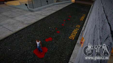 Blutverlust aufgrund von Verletzungen für GTA San Andreas