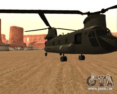 Iranische CH-47 Chinook - IRIAA für GTA San Andreas