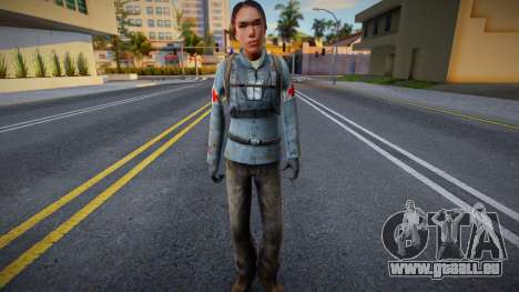 Half-Life 2 Medic Female 05 pour GTA San Andreas
