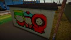 Wall Of South Park für GTA San Andreas
