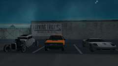 Fichier Vehicle.txd avec lampes et tableaux noirs pour GTA San Andreas
