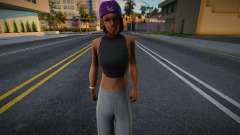 Hq Girl Ballas 2 pour GTA San Andreas