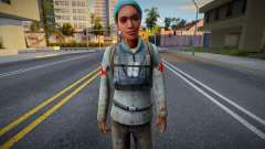 Half-Life 2 Medic Female 03 für GTA San Andreas