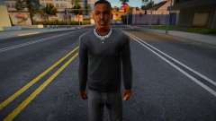 Junger Gangster mit Kette für GTA San Andreas