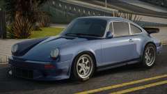 Porsche 911 Blue Classic