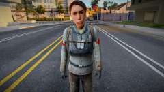 Half-Life 2 Medic Female 01 für GTA San Andreas