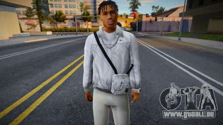 Jeune homme avec un sac sur l’épaule pour GTA San Andreas