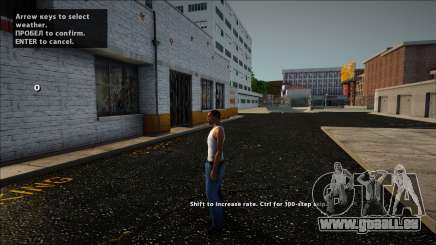 Weather Sky pour GTA San Andreas