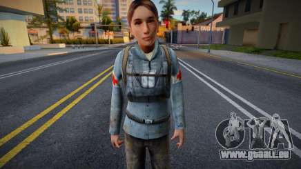 Half-Life 2 Medic Female 02 für GTA San Andreas