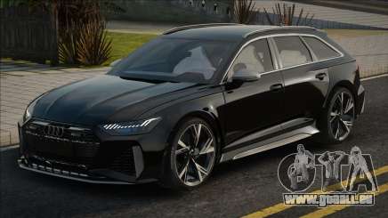 Audi RS6 C8 Black für GTA San Andreas