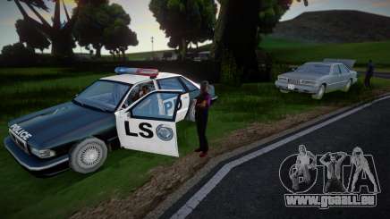 Poste de police de la circulation pour GTA San Andreas