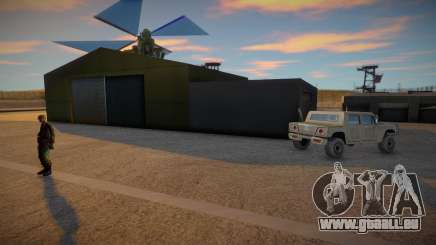 Une base militaire vivante pour GTA San Andreas
