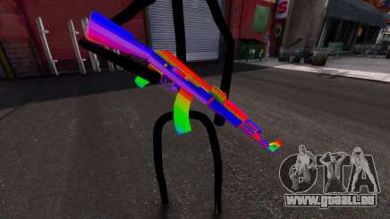 Rainbow AK47 für GTA 4